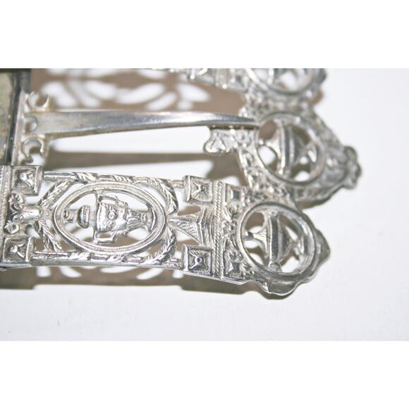 Antique German Hanau Silver Buckle main image 8